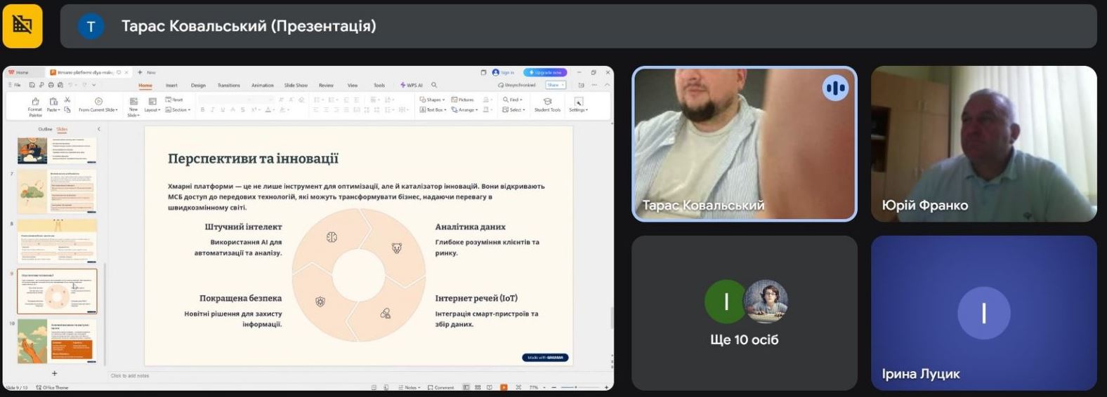 Тема зустрічі Хмарні  платформи для малого та середнього бізнесу.jpg